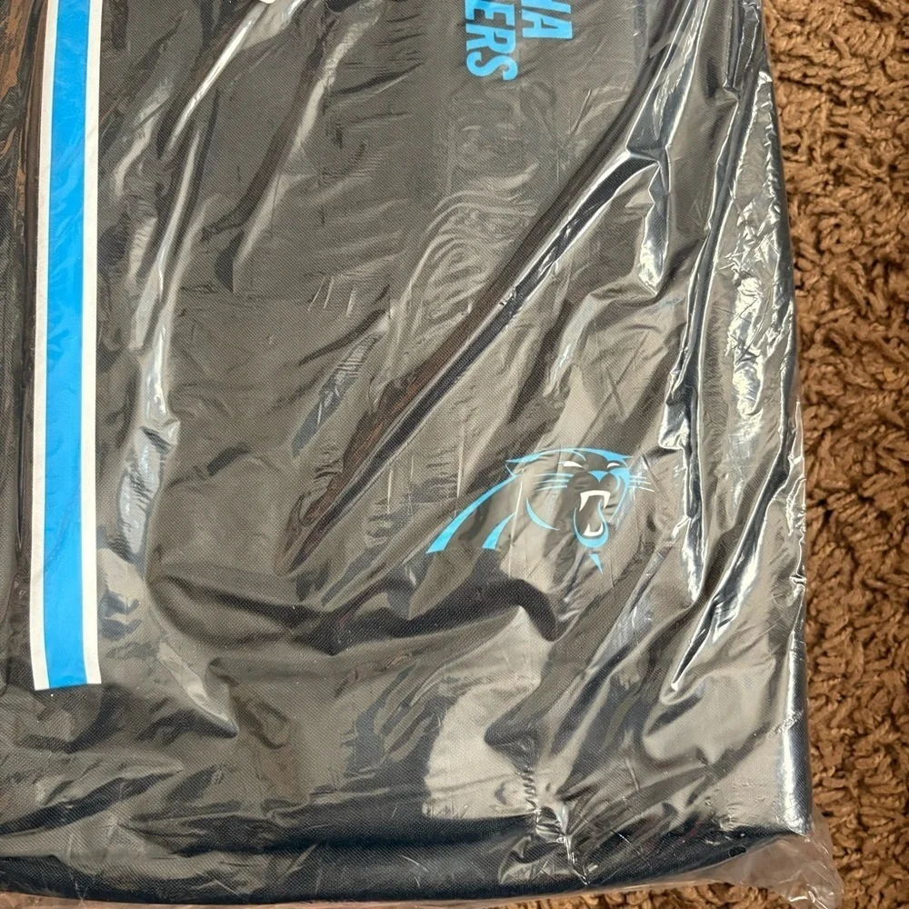Carolina Panthers Book Bag Backpack Laptop NEW NFL Black Blue College